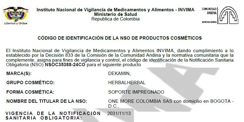 Dekamin Patch – Nutrición Esencial
